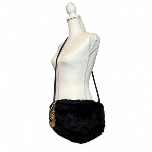 Borsa tracolla pelliccia - in,